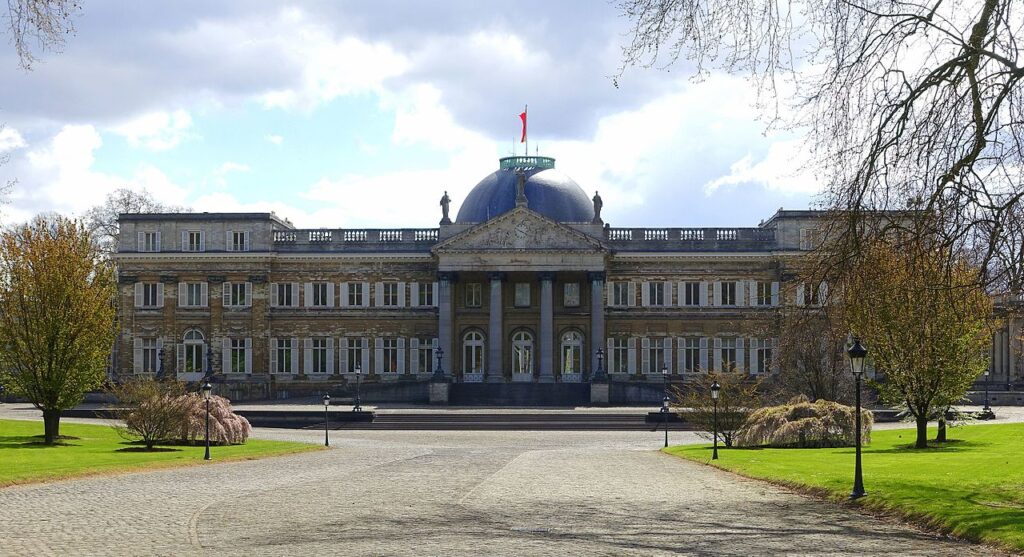 The Royal Palace of Laeken is composed of many wings, some dating back to the Neoclassical Period. 