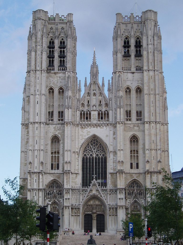 The Cathedral of St. Michael & St. Gudula is an amazing example of Gothic Architecture in Brussels. 