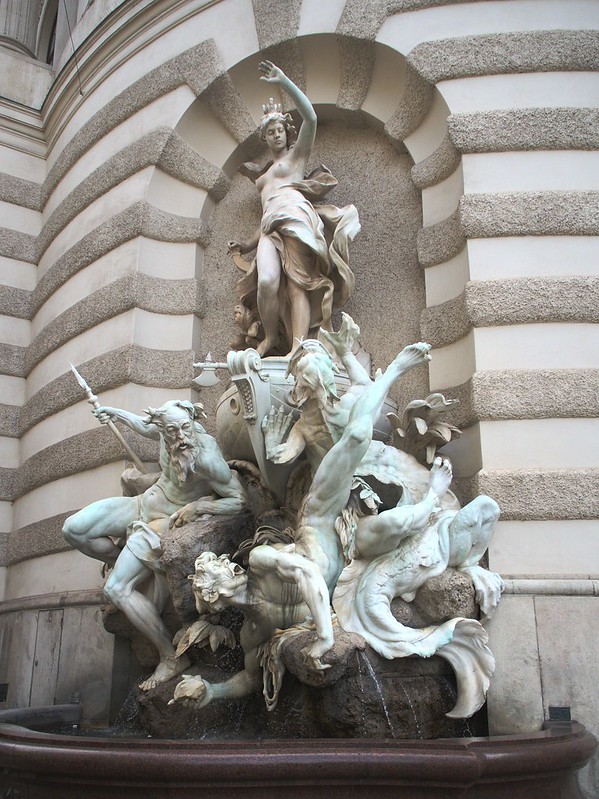 The hofburg Palace contains many examples of Baroque Sculpture. 