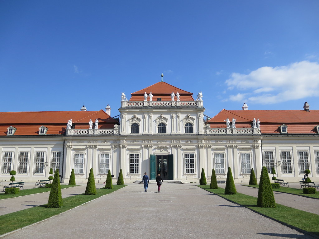 The Lower Belvedere is a Palace in Vienna that sits on the same grounds as the Upper Belvedere. 