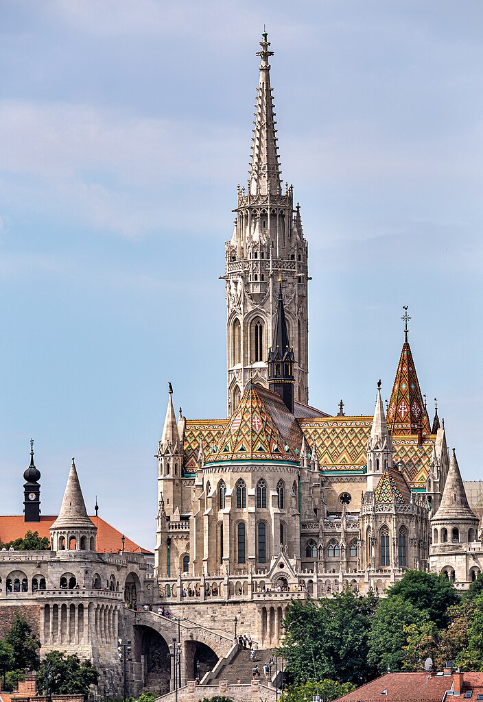 The Matthias Church is one of the best examples of Gothic Architecture in Budapest. 