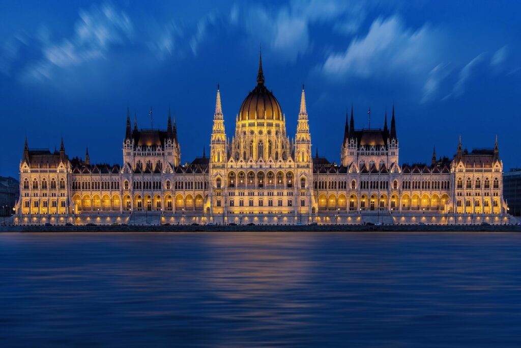 The Hungarian Parliament Buildings one of the worlds greatest examples of NeoGothic Architecture. 