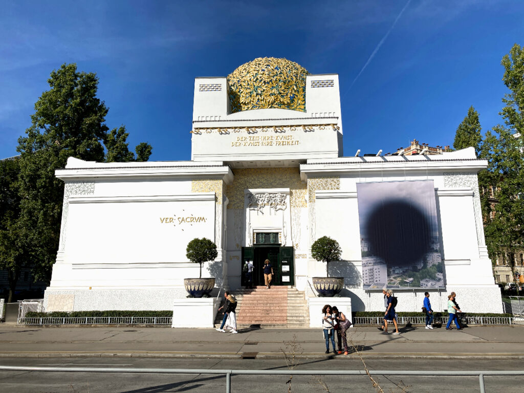 The Vienna Secession Building is a great example of Art Nouveau Mixed with Art Deco Architecture. 