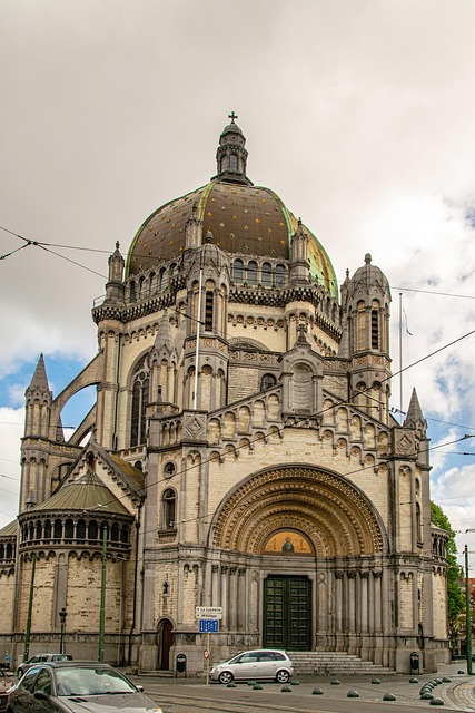 St. Mary's Royal Church is one of Brussels' many Revivalist structures. 
