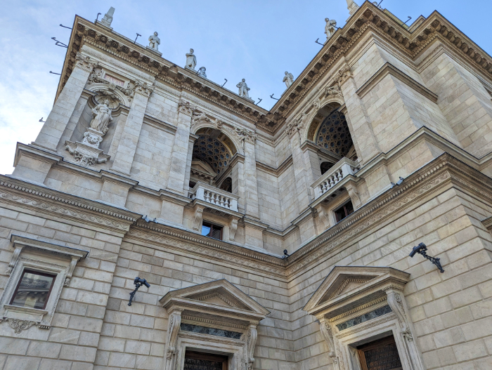 The Budapest Opera House is one of the many impressive opera houses throughout Europe. 