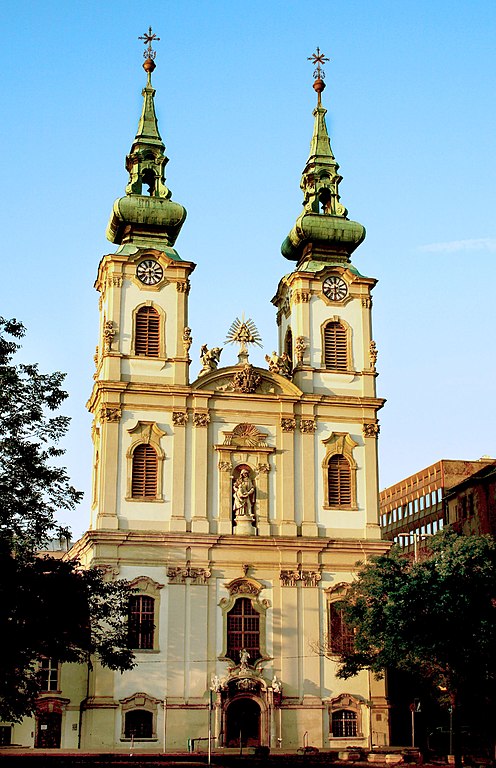 The Austrian Empire constructed several Baroque churches within Budapest. 