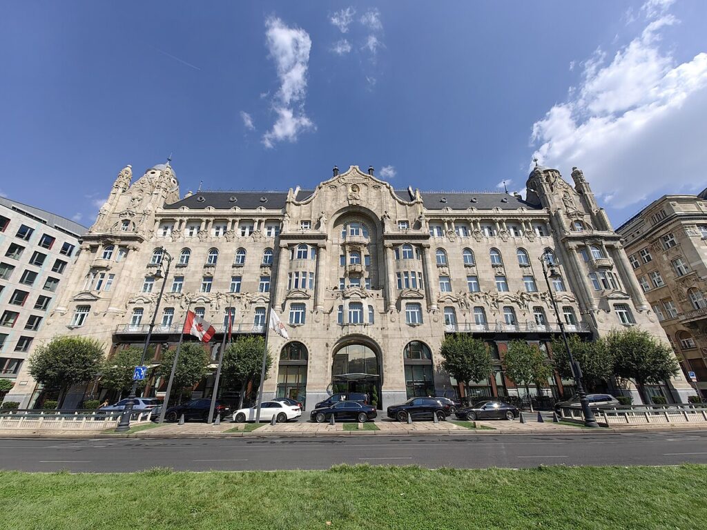 Gresham Palace is the best example of Art Nouveau Architecture in Budapest. 