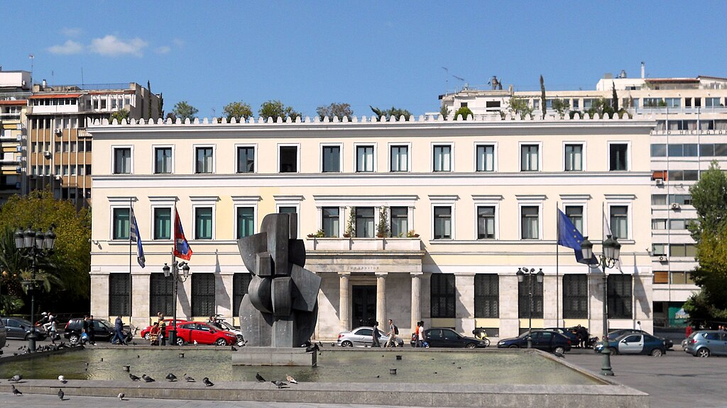 Athens City Hall is a very impressive work of Neoclassical Architecture within the city. 