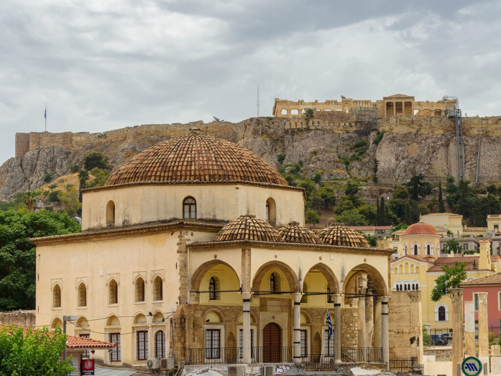 The Tzistarakis Mosque is the best example of Ottoman Architecture in Athens.