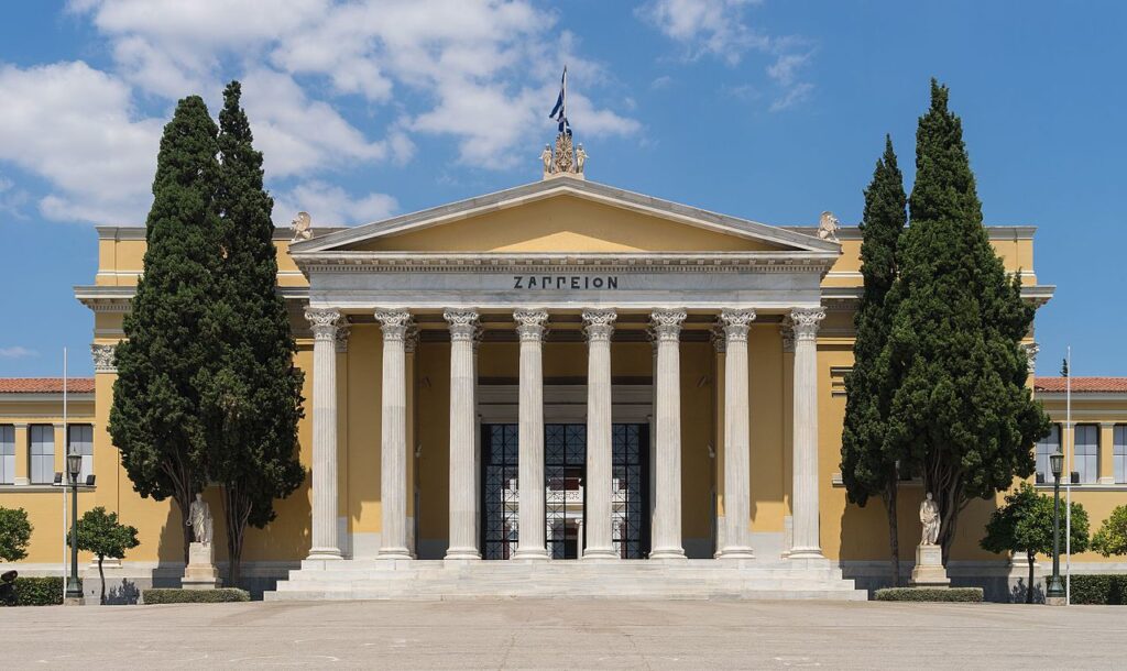 The Zappeion is a one of the most impressive works of Neoclassical Architecture in Athens. 