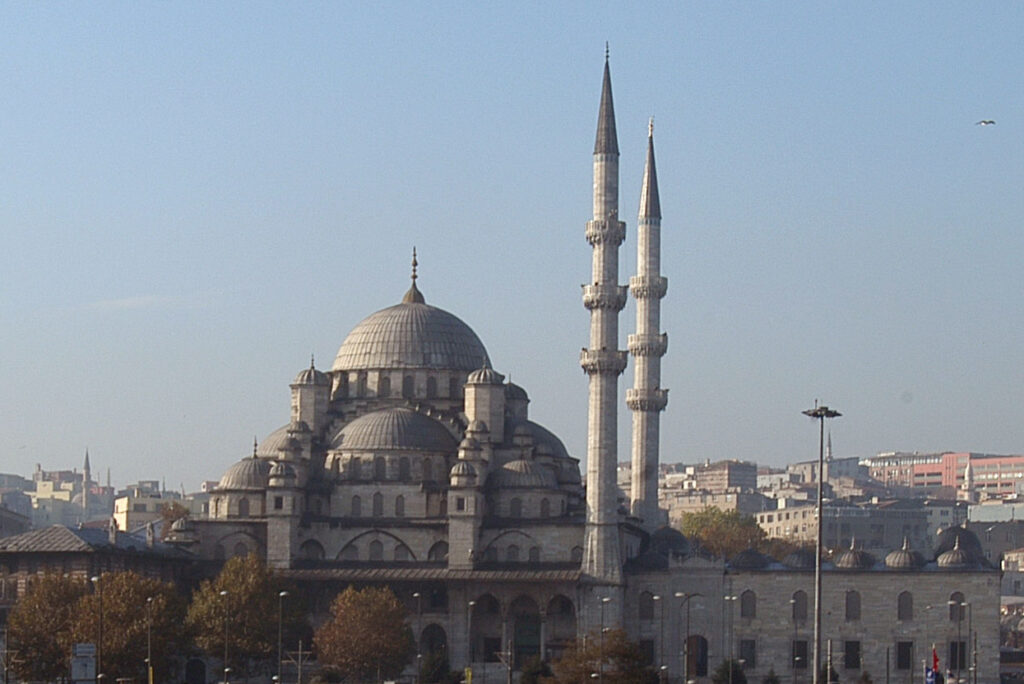 The new mosque is one of the many incredible Ottoman Mosques in Istanbul.