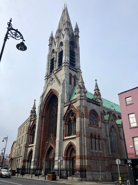 Dublin contains a few Gothic Revival Churches which blend nicely with the city's other Gothic Architecture.