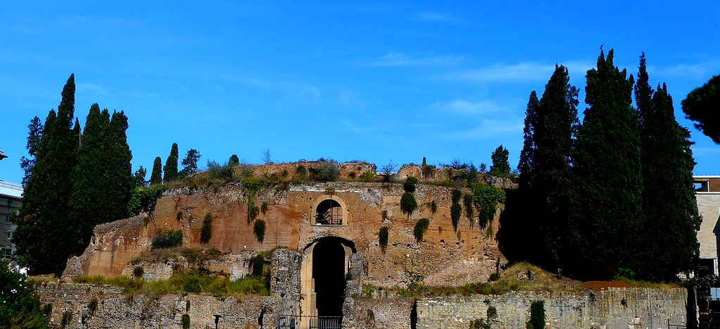 The Mausoleum of Augustus is one of the most famous Roman Mausoleums of all time.