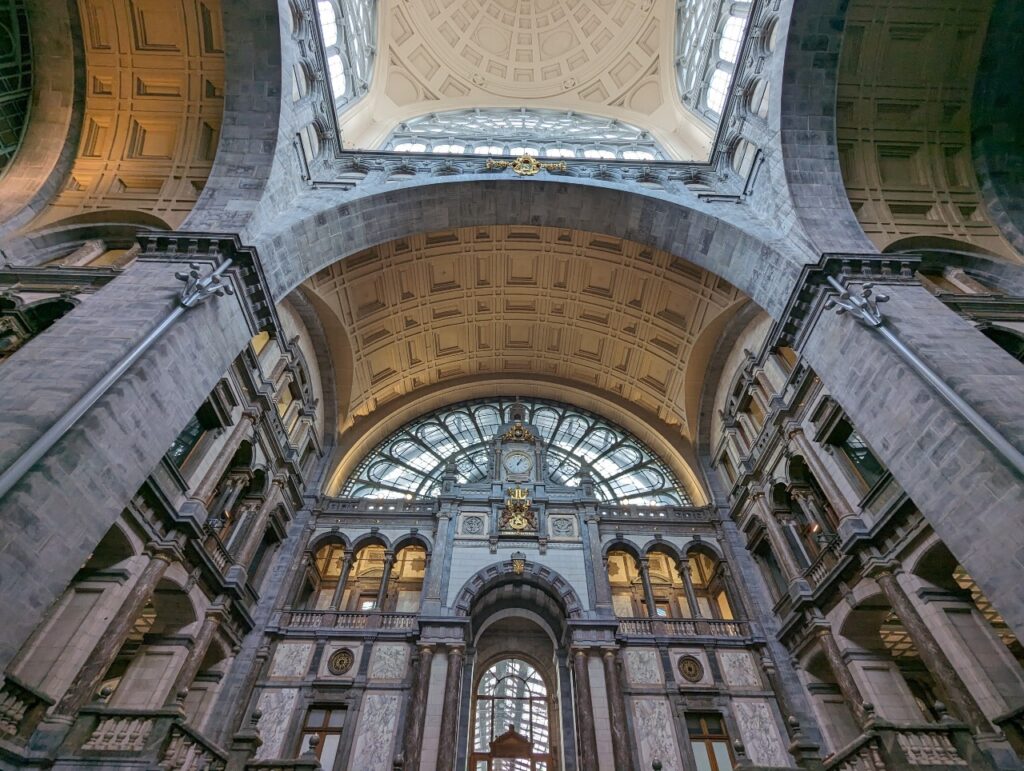 Antwerp Central Station is one of the world's greatest examples of Eclectic Architecture. 