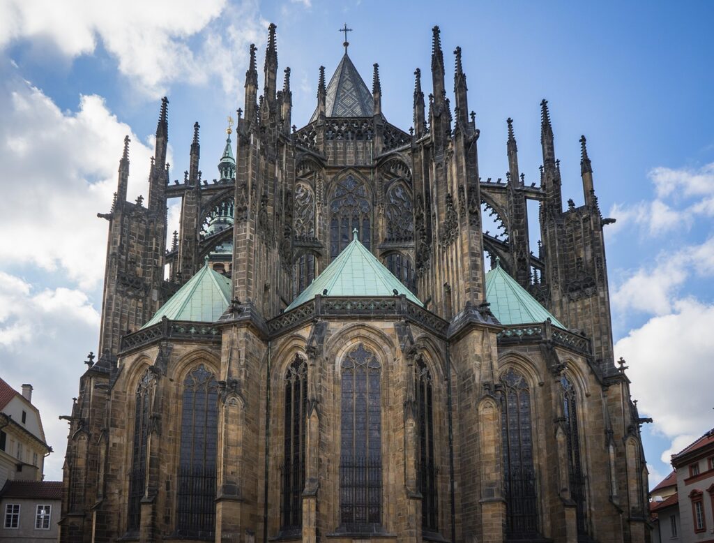 St. Vitus Cathedral is one of the best examples of Gothic Architecture in Prague. 