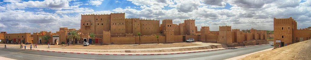 The moors constructed numerous Kasbah throughout their territories. 