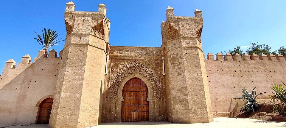 The ruins of Chellah contain many impressive Moorish details.