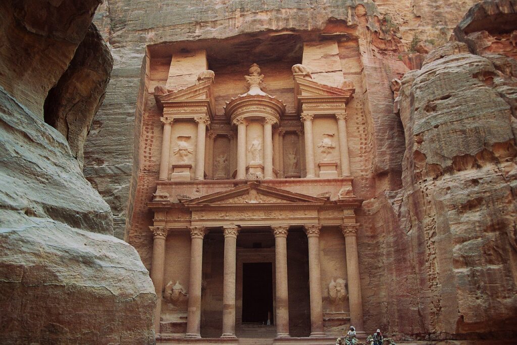 Petra jordan contains some of the World's greatest and grandest tombs. 