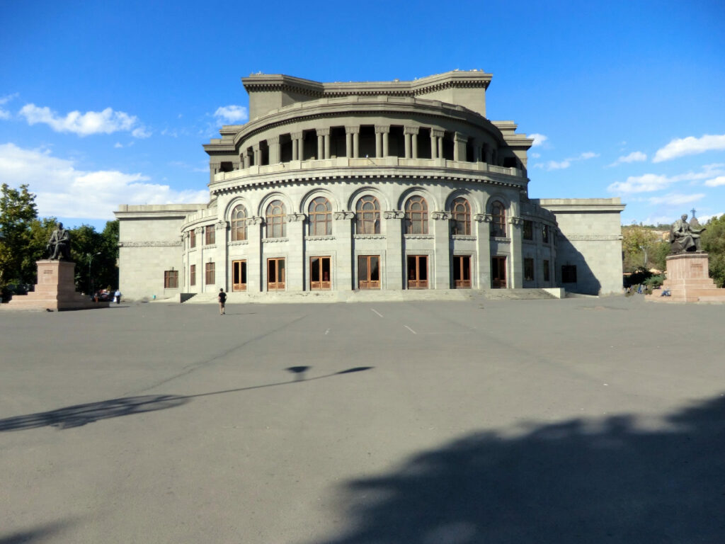 The Yerevan Opera House is one of the most important buildings to the Armenian People. 