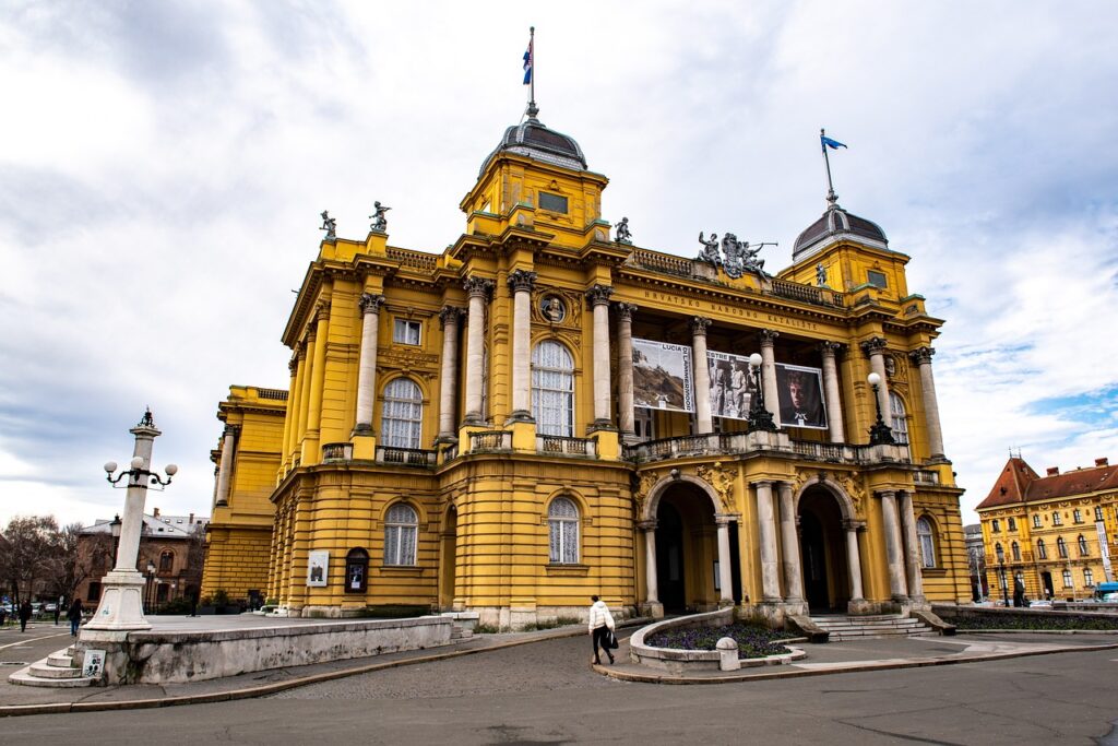 The Croatian National Theater is one of the world's most impressive Opera Houses. 